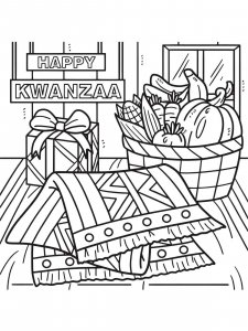 Kwanzaa coloring page 10 - Free printable