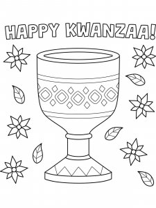 Kwanzaa coloring page 11 - Free printable
