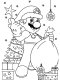 Mario Christmas coloring page - Mario Christmas Coloring Pages 4