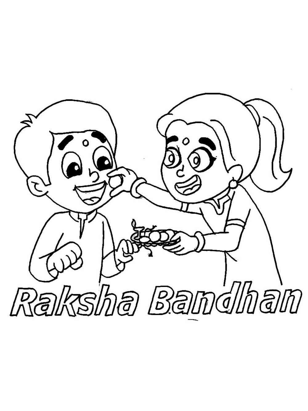 HOW TO DRAW RAKSHA BANDHAN DRAWING|BHAUBEEJ DRAWING EASY|RAKSHA BANDHAN  SPECIAL DRAWING | Easy drawings, Raksha bandhan drawing, Scenery drawing  for kids