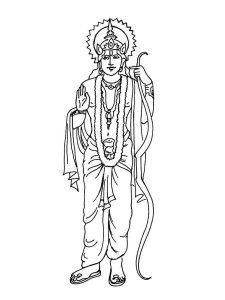 Rama Navami coloring page 6 - Free printable