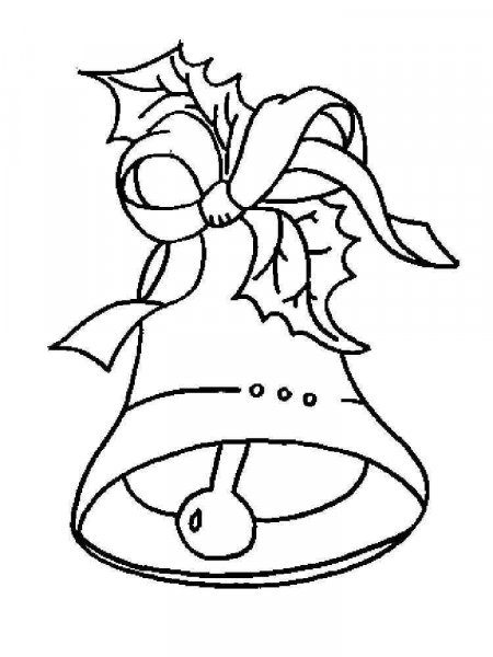 Christmas Bells coloring pages