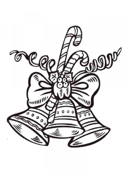 Christmas Bells Coloring Pages