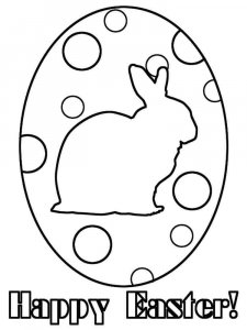 Easter egg coloring page 10 - Free printable