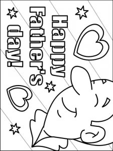 Fathers Day coloring page 17 - Free printable