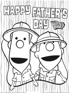Fathers Day coloring page 7 - Free printable