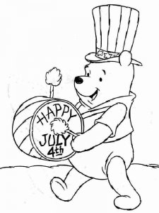 Fourth of July coloring page 8 - Free printable