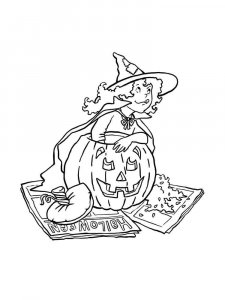 Halloween coloring page 11 - Free printable