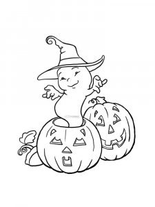 Halloween coloring page 14 - Free printable