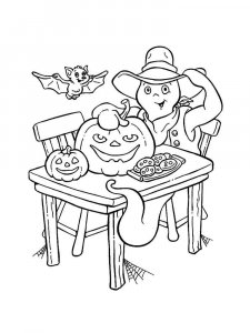 Halloween coloring page 21 - Free printable