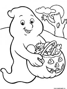 Halloween coloring page 26 - Free printable