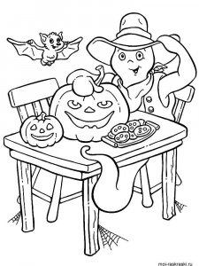Halloween coloring page 27 - Free printable