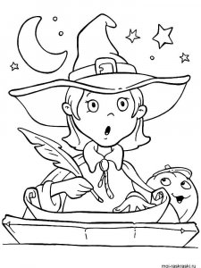 Halloween coloring page 28 - Free printable