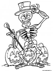 Halloween coloring page 30 - Free printable