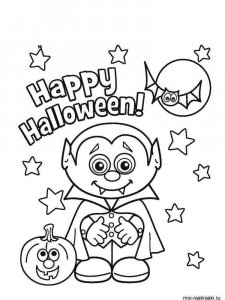 Halloween coloring page 32 - Free printable