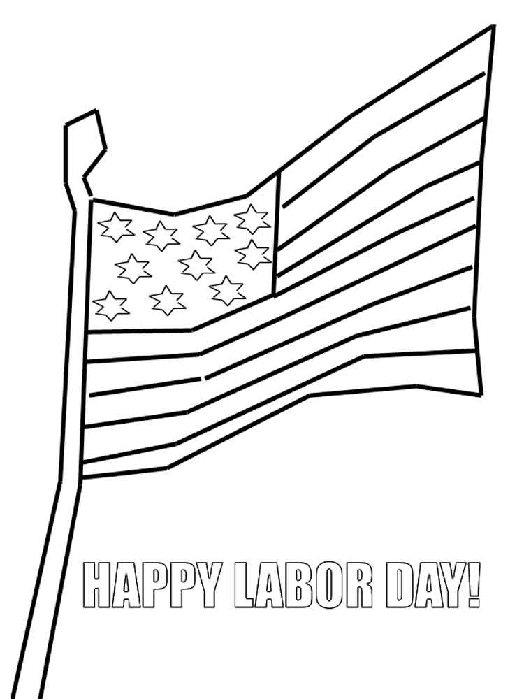 Labor Day Coloring Pages Free Printable Labor Day Coloring Pages 