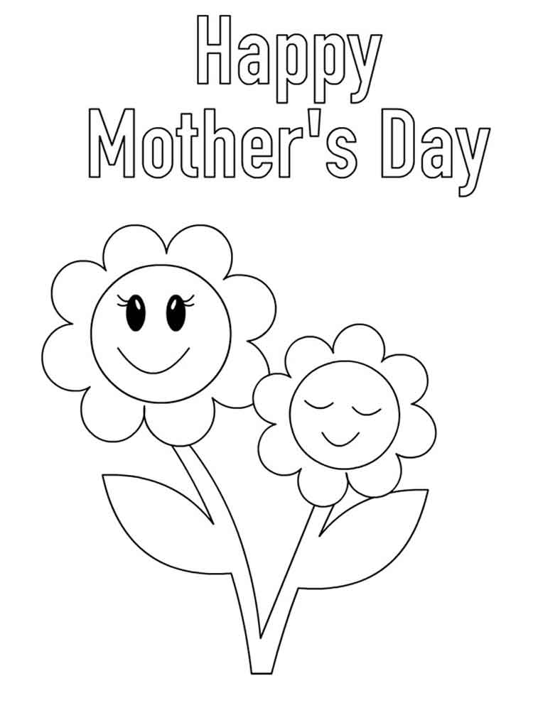 Mother's Day coloring pages. Free Printable Mother's Day coloring pages.