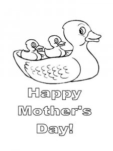 Mothers Day coloring page 17 - Free printable