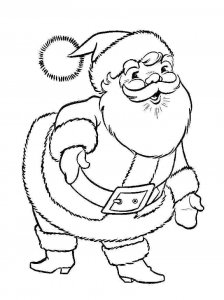 Santa Claus coloring page 47 - Free printable