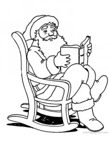 Santa Claus coloring page 17 - Free printable