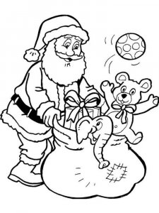 Santa Claus coloring page 21 - Free printable