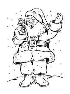 Santa Claus coloring page 25 - Free printable