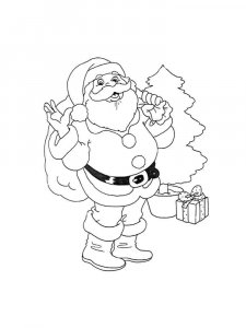 Santa Claus coloring page 26 - Free printable