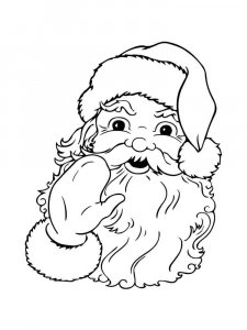 Santa Claus coloring page 28 - Free printable