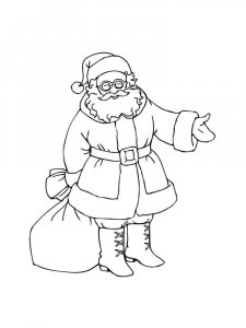 Santa Claus coloring page 30 - Free printable