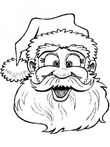 Santa Claus coloring page 9 - Free printable