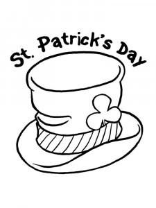 St. Patricks Day coloring page 3 - Free printable