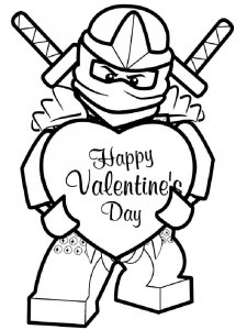 Valentines Day coloring page 14 - Free printable