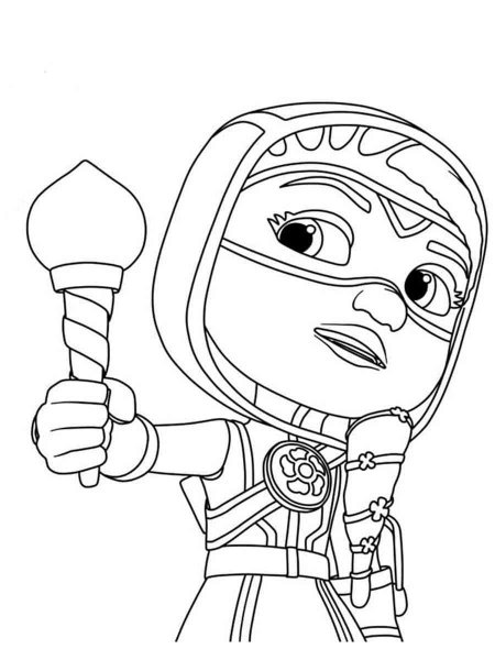 Action Pack coloring pages