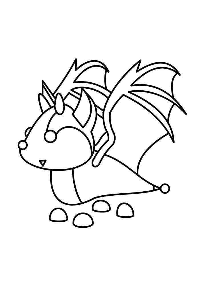Adopt Me Coloring Pages Download And Print Adopt Me Coloring Pages - roblox adopt me shadow dragon coloring pages