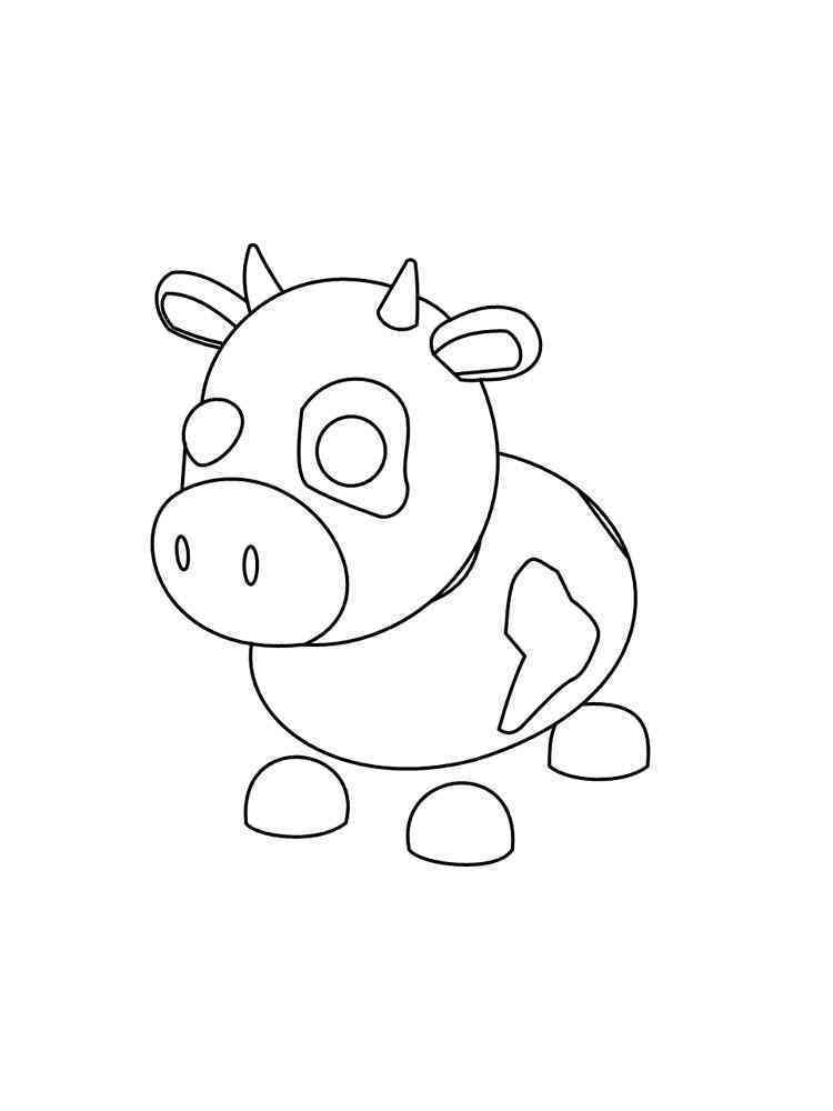 Adopt Me Coloring Pages Download And Print Adopt Me Coloring Pages - roblox adopt me evil unicorn coloring pages