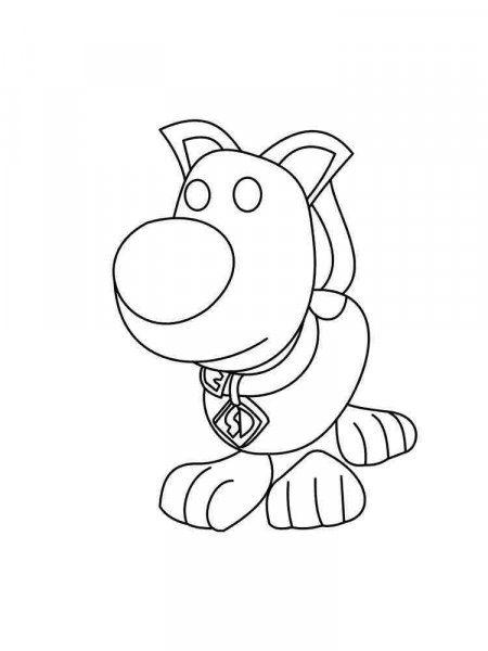 Adopt Me coloring pages