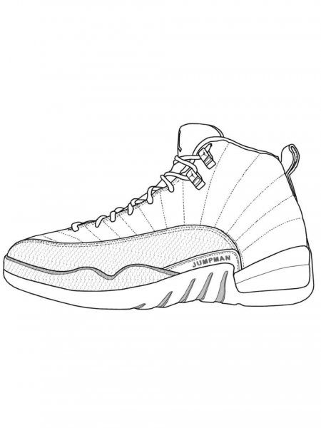 Air Jordan coloring pages