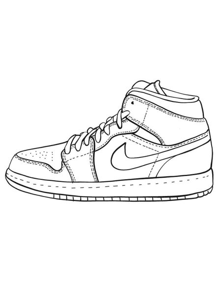 Air Jordan coloring pages