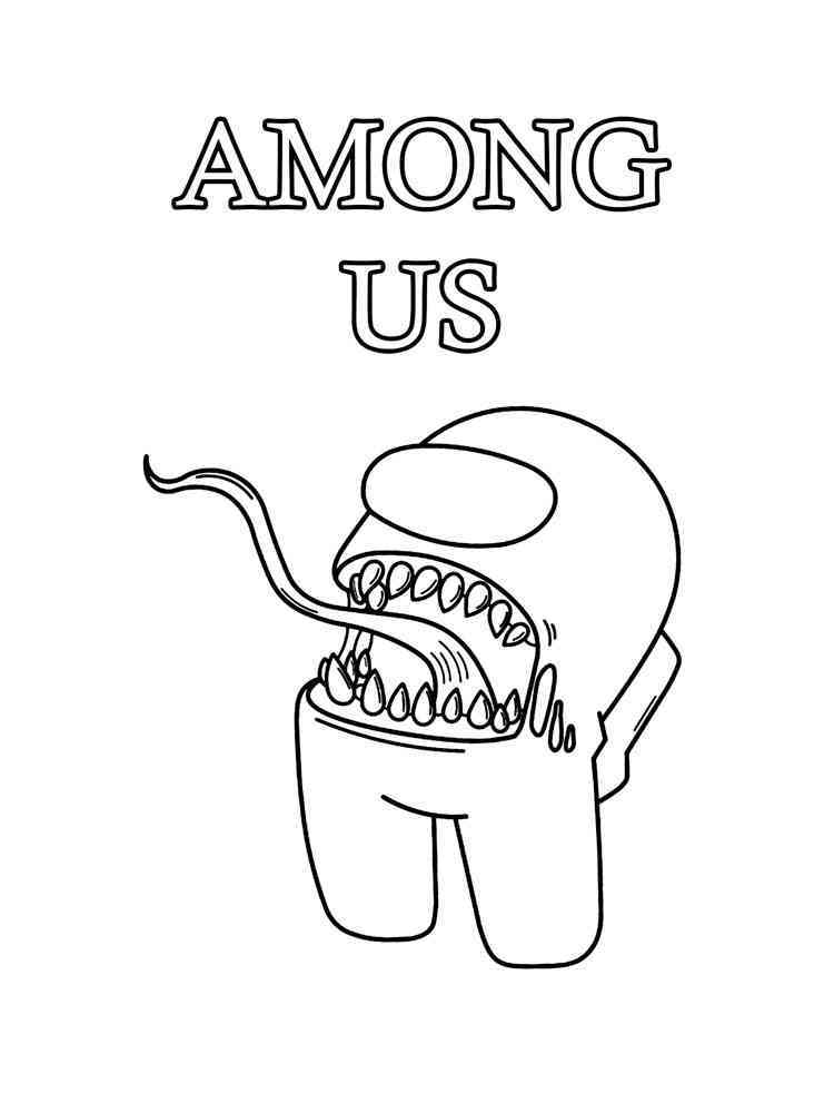 Among Us coloring pages. Download and print Among Us coloring pages