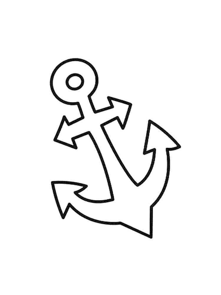 Anchor Coloring Pages Free