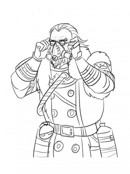 Apex Legends coloring pages