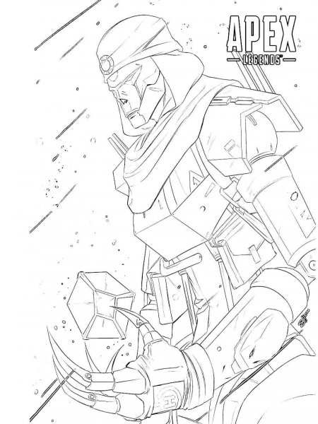 Apex Legends coloring pages