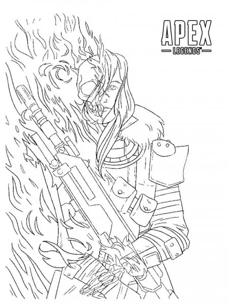 Apex Legends coloring pages