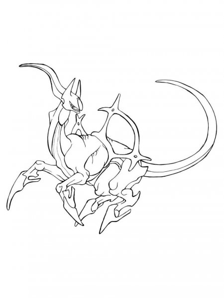 Pokemon Arceus coloring pages - Free Printable