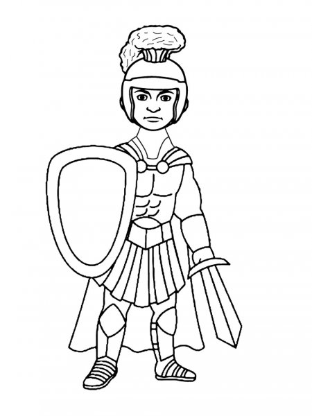 Ares coloring pages