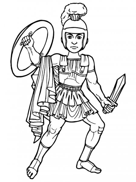 Ares coloring pages