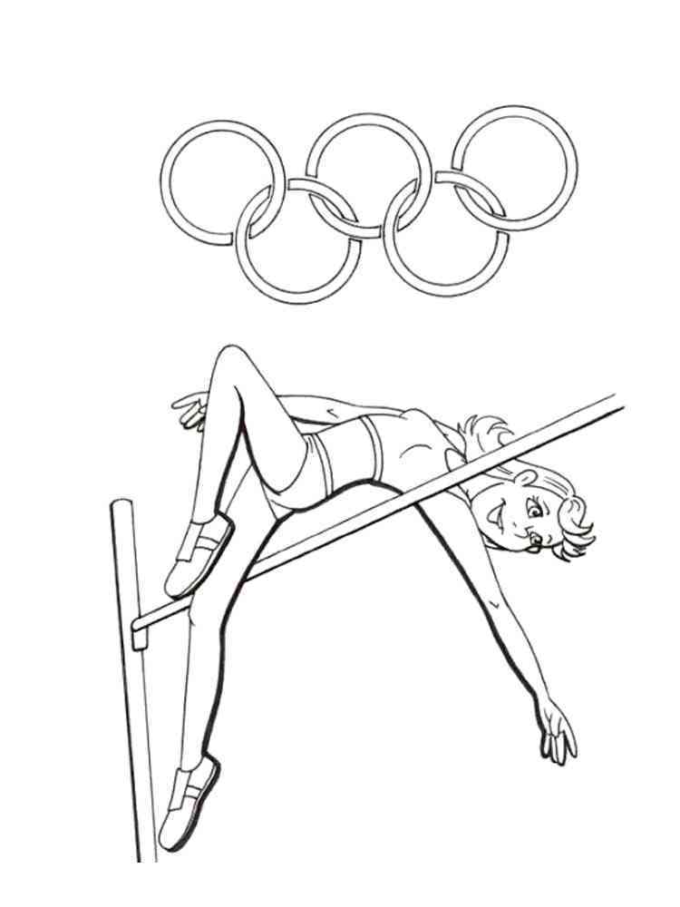 athletics-coloring-pages