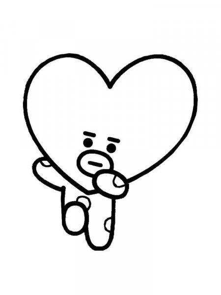 BT21 coloring pages