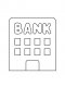 Bank coloring pages
