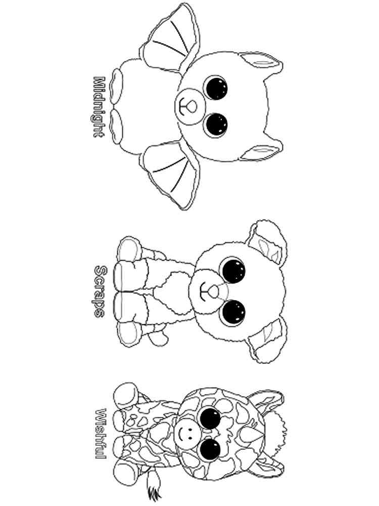 Beanie Boo coloring pages. Download and print Beanie Boo coloring pages